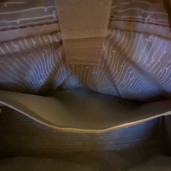 Samantha Brown Croc Embossed Burgundy Tote/Laptop Bag - Picture 14 of 16